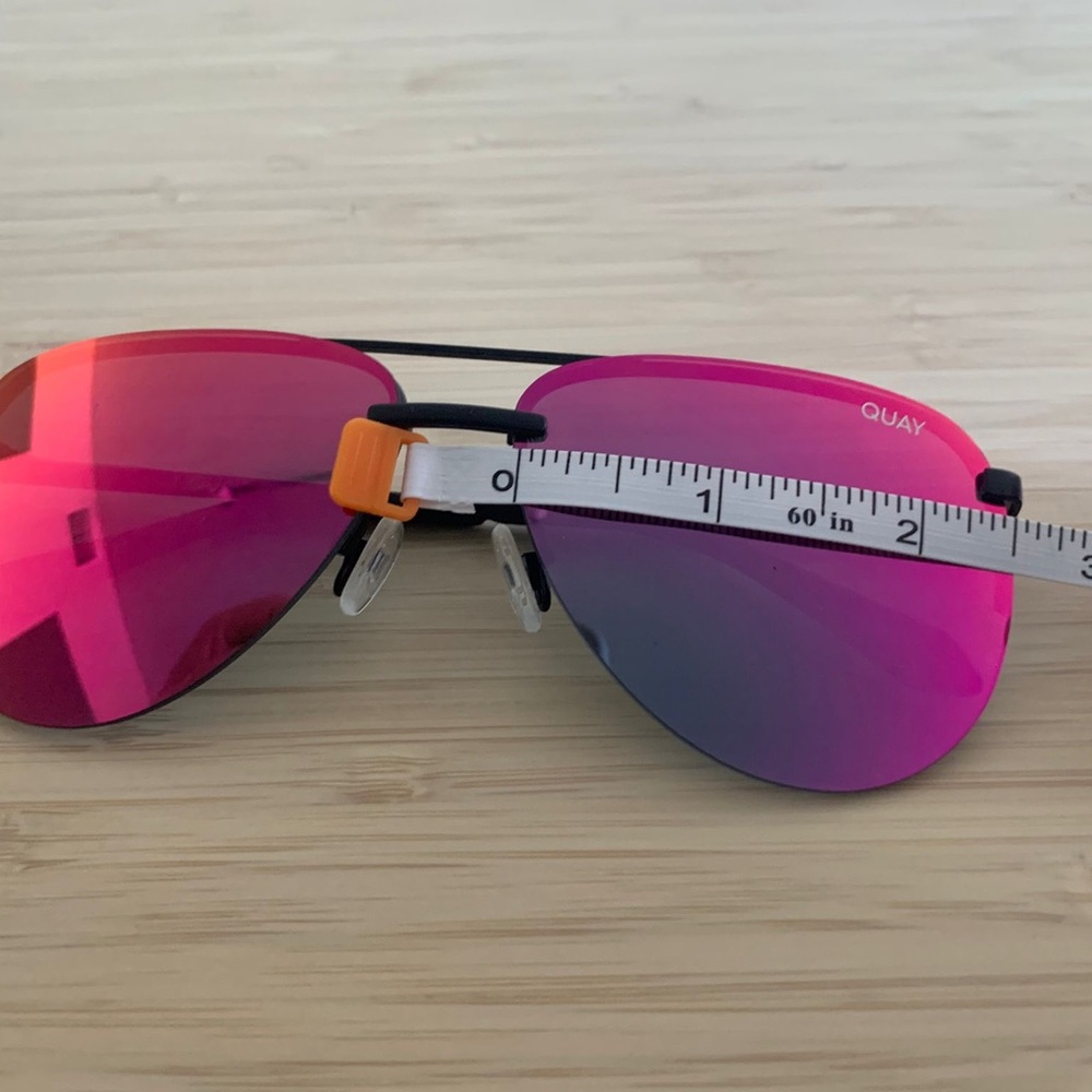 Quay Australia Pink and Purple Sunglasses